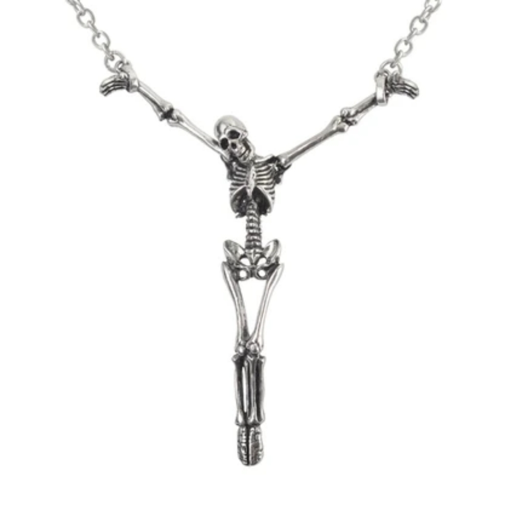 Alchemy Gothic Skeleton Necklace